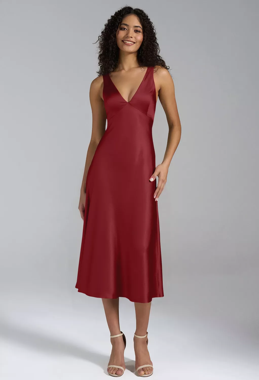 AW Alfie Burgundy  Wedding Guest Dresses